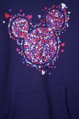 Дитяча бавовняна сукня Desigual x Disney колір синій mini oversize