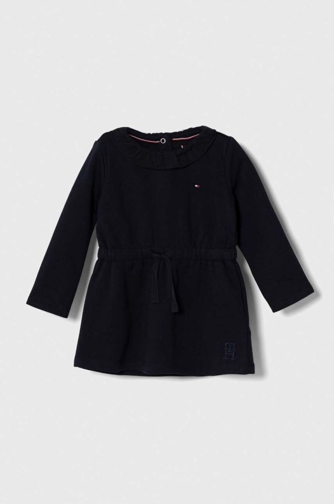 Сукня для немовлят Tommy Hilfiger колір синій mini розкльошена (3614899)