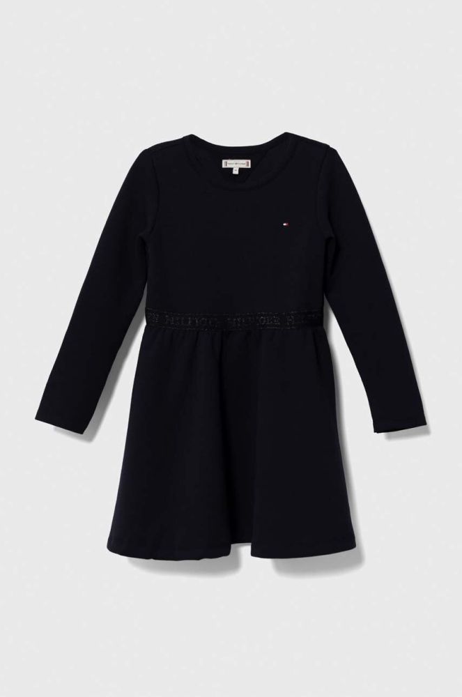 Дитяча сукня Tommy Hilfiger колір синій mini розкльошена (3572313)