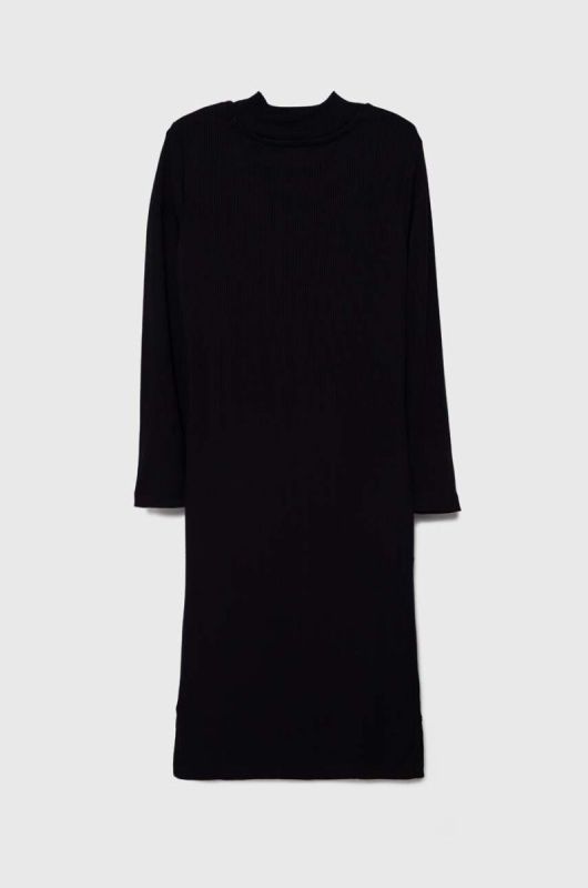 Дитяча сукня Tommy Hilfiger колір синій midi пряма (3520437) фото 2