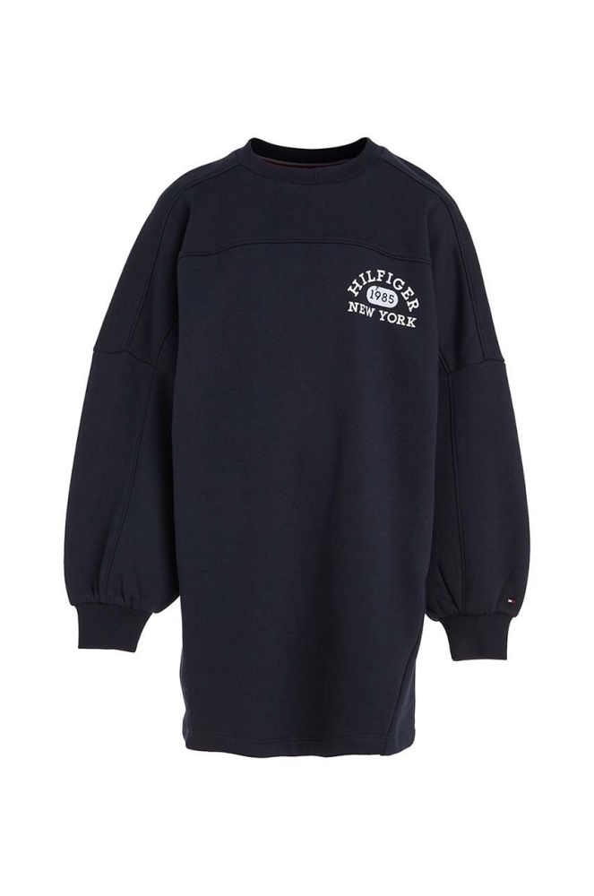 Дитяча сукня Tommy Hilfiger колір синій mini oversize (3421888)