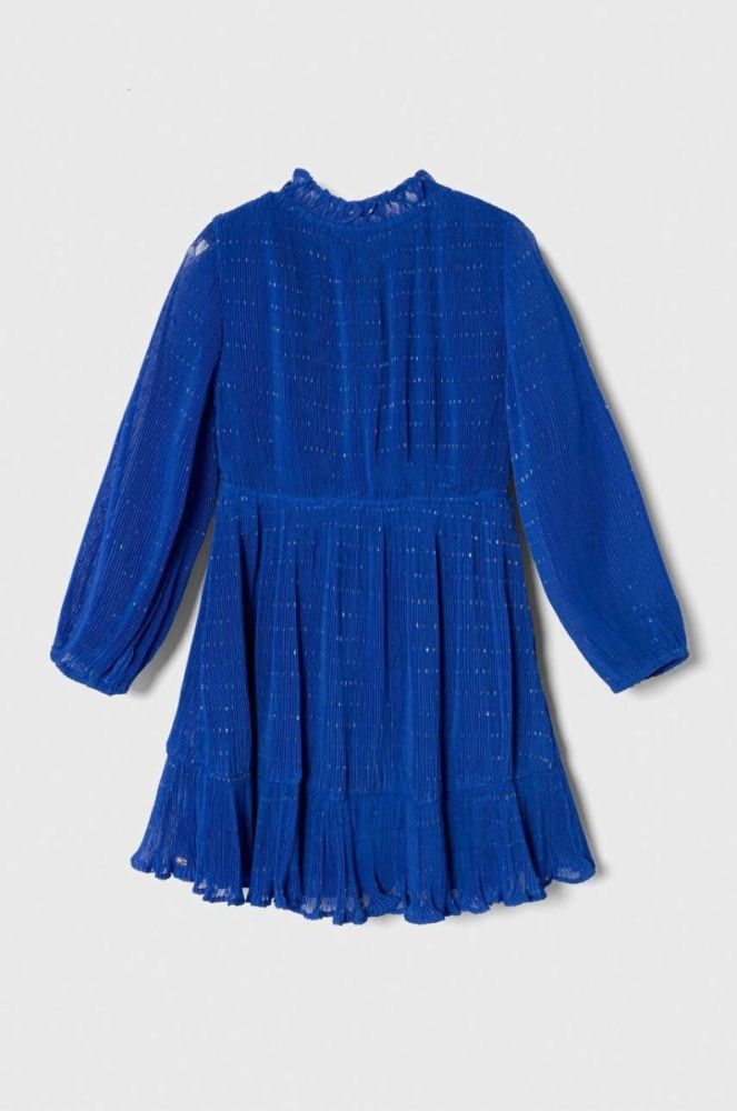 Дитяча сукня Tommy Hilfiger mini розкльошена колір блакитний (3610571) фото 2