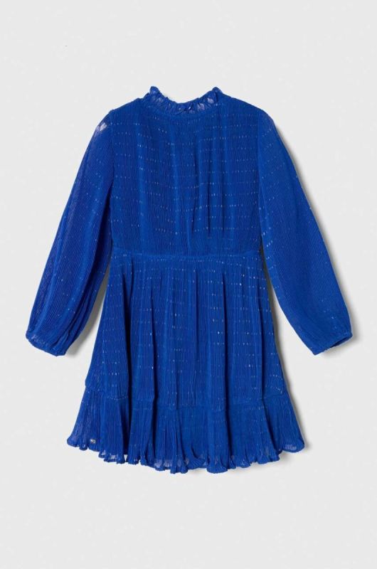 Дитяча сукня Tommy Hilfiger mini розкльошена колір блакитний (3610571) фото 2