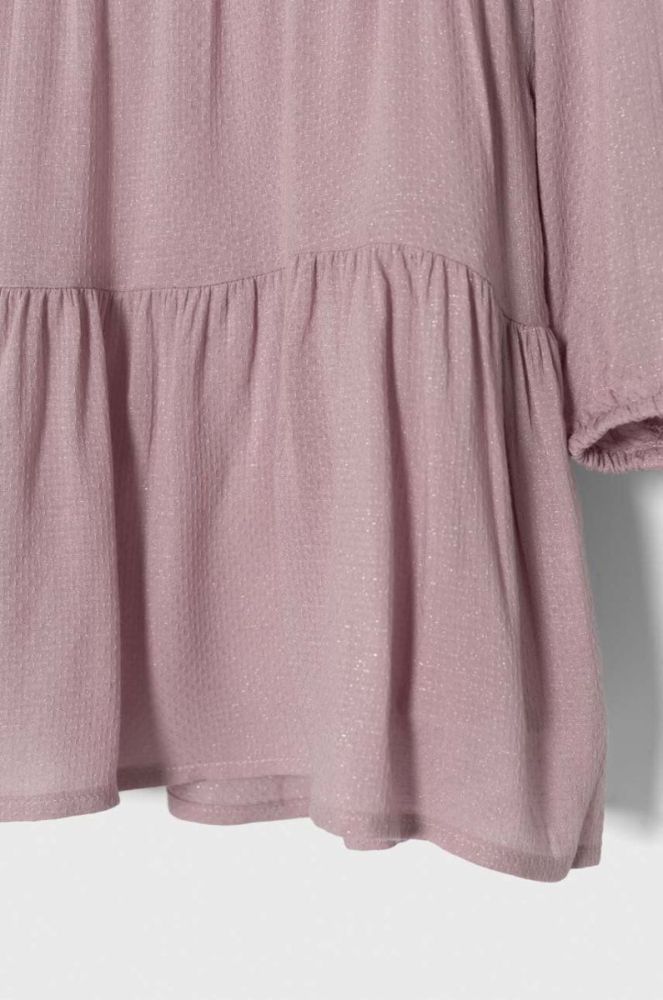 Дитяча сукня United Colors of Benetton колір фіолетовий mini розкльошена (3463682) фото 3