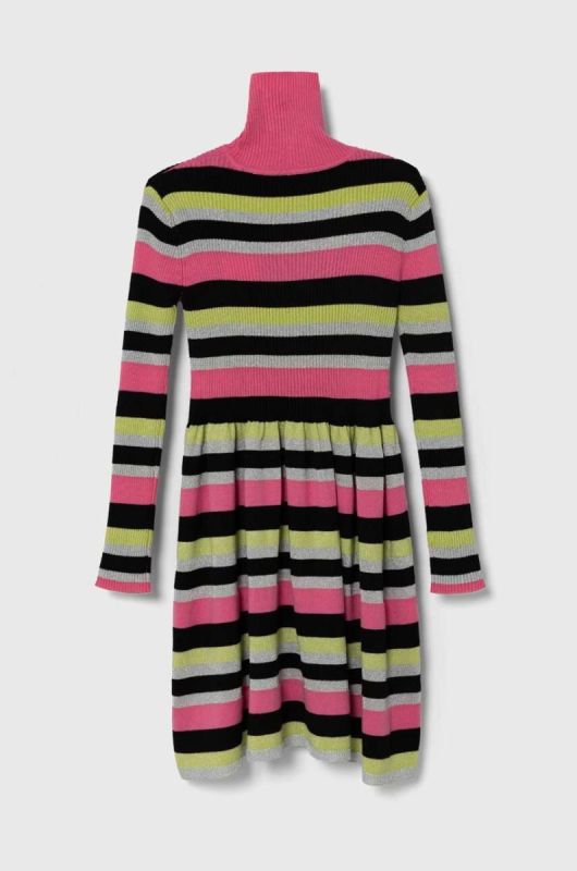Дитяча сукня Guess mini розкльошена колір барвистий (3486746) фото 2
