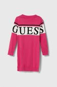Дитяча сукня Guess колір рожевий mini облягаюча