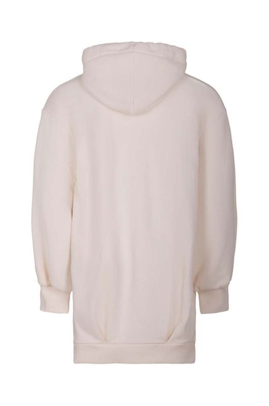 Дитяча бавовняна сукня Pinko Up колір бежевий mini oversize фото 2