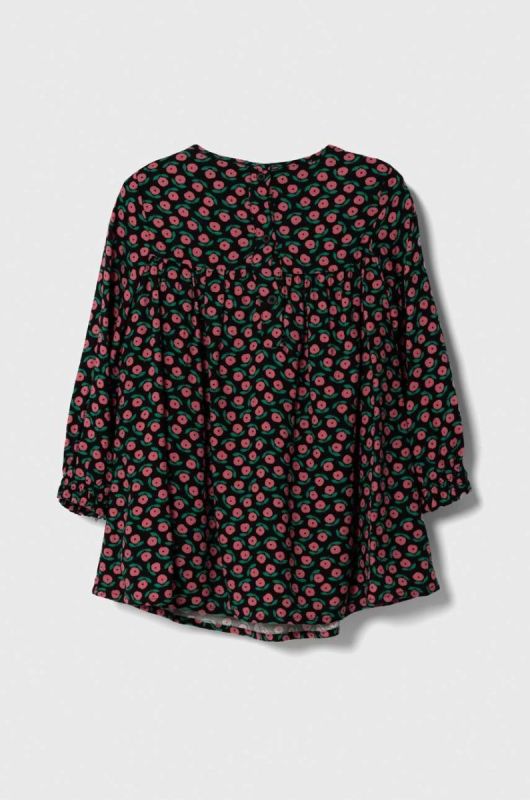 Дитяча сукня United Colors of Benetton колір рожевий mini розкльошена (3603103) фото 2