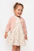 Сукня для немовлят Coccodrillo колір бежевий mini розкльошена
