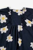 Дитяча бавовняна сукня Bobo Choses колір синій mini розкльошена