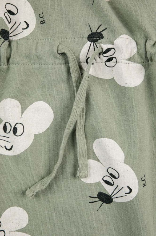 Дитяча сукня Bobo Choses колір зелений mini розкльошена фото 3