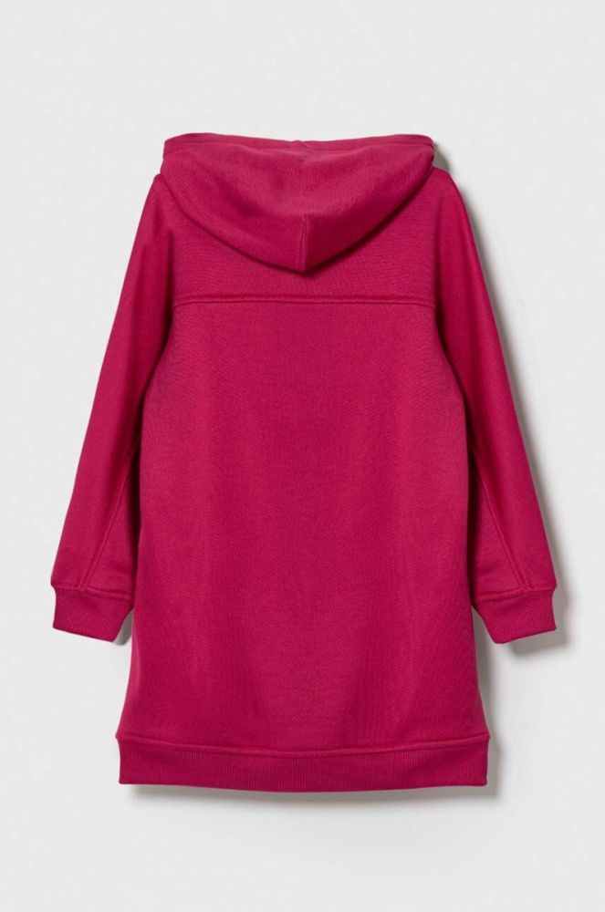 Дитяча сукня Emporio Armani колір рожевий mini пряма фото 2