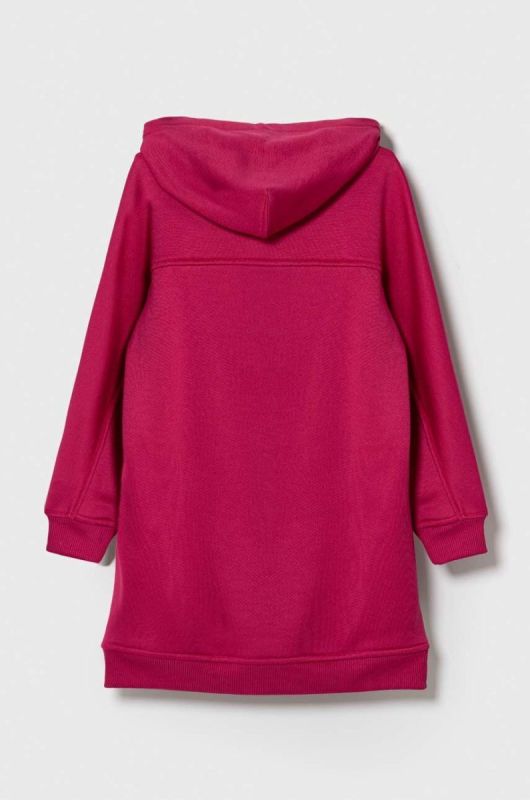 Дитяча сукня Emporio Armani колір рожевий mini пряма фото 2