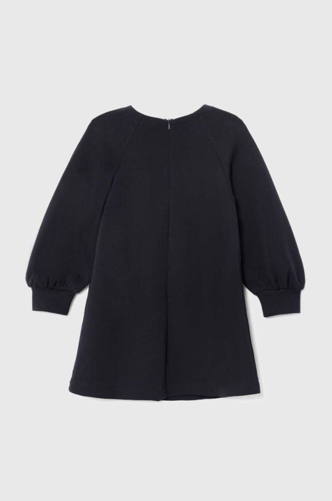 Дитяча сукня Emporio Armani колір синій mini oversize фото 2