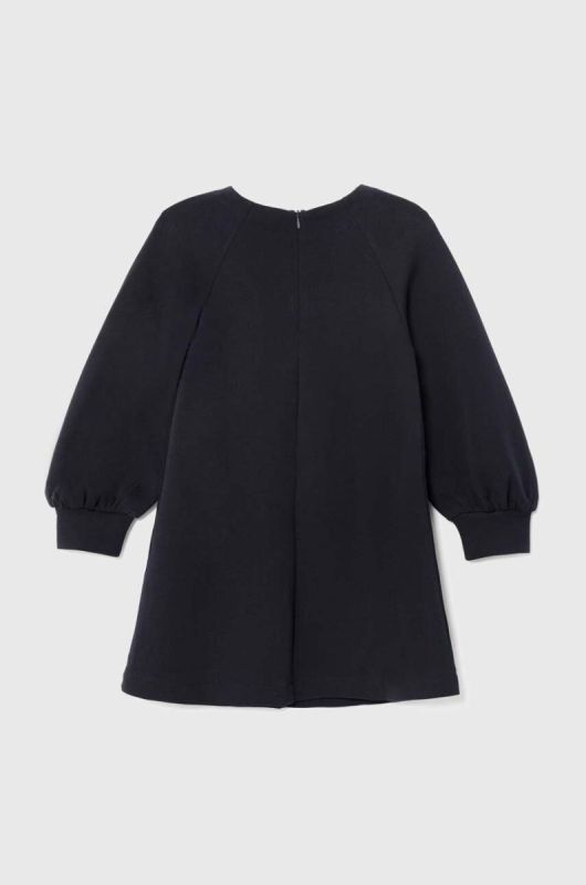Дитяча сукня Emporio Armani колір синій mini oversize фото 2