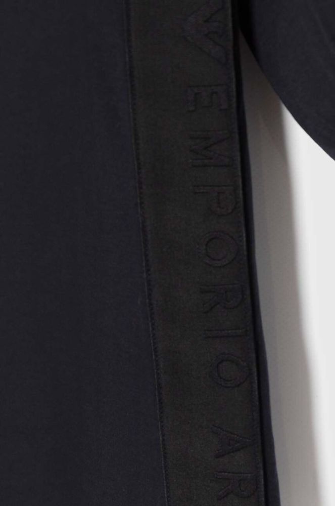 Дитяча сукня Emporio Armani колір синій mini oversize фото 3