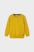 Дитячий бавовняний светр Mayoral колір жовтий легкий (3410489)