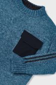 Дитячий светр Mayoral легкий колір блакитний (3421926)