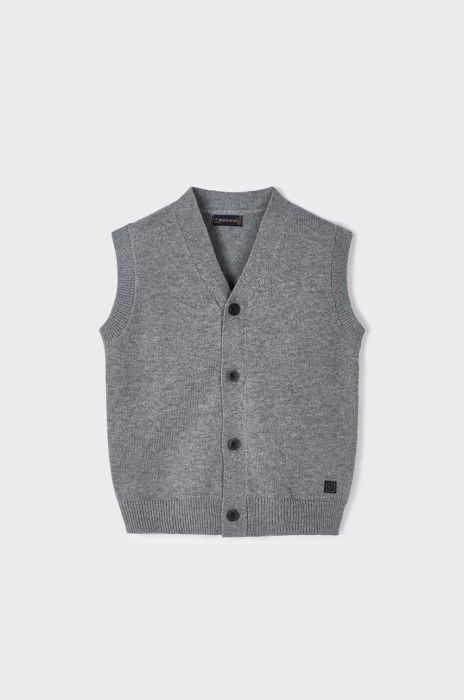 Дитячий жилет Mayoral колір сірий легкий