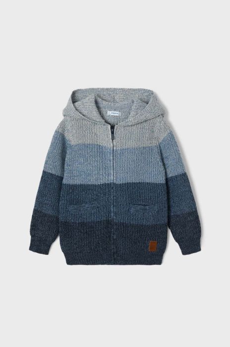Дитячий кардиган Mayoral теплий колір блакитний
