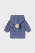 Кардиган для немовлят Mayoral Newborn колір синій теплий