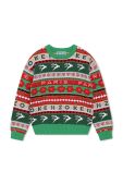 Дитячий светр Kenzo Kids колір зелений (3639304)