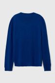 Дитячий светр з домішкою вовни United Colors of Benetton легкий колір блакитний (3467776)