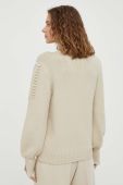 Светр Bruuns Bazaar жіночий колір бежевий теплий гольф