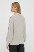 Светр з домішкою вовни Bruuns Bazaar Parisa Ifra жіночий колір сірий півгольф