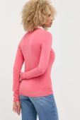 Вовняний светр Guess жіночий колір рожевий