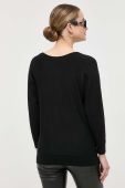 Светр Guess жіночий колір чорний легкий (3328476)