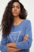 Светр Guess жіночий легкий колір блакитний (3373407)