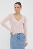 Джемпер Guess жіночий колір рожевий легкий (3410757)