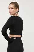 Светр Guess жіночий колір чорний легкий (3384159)