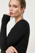 Светр Guess жіночий колір чорний легкий (3384159)