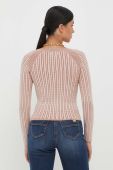 Светр Guess жіночий колір рожевий легкий (3416499)