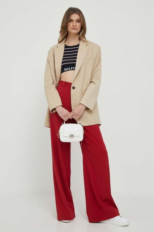 Топ Tommy Hilfiger жіночий колір синій (3284264) фото 2