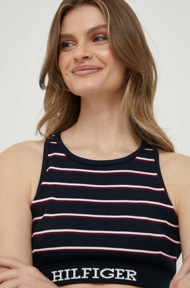 Топ Tommy Hilfiger жіночий колір синій (3284264) фото 4