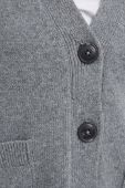 Кардиган з домішкою вовни Tommy Hilfiger колір сірий теплий