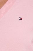 Светр Tommy Hilfiger жіночий колір рожевий легкий
