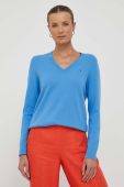 Светр Tommy Hilfiger жіночий легкий колір блакитний (3370104)