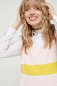 Безрукавка Tommy Jeans колір рожевий легкий