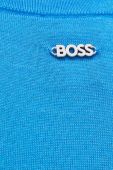 Вовняний светр BOSS жіночий легкий колір блакитний (3431968)