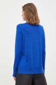 Светр BOSS жіночий легкий колір блакитний
