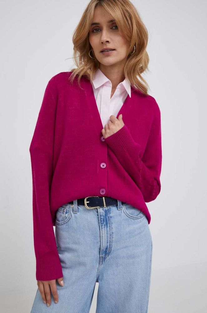 Джемпер Lauren Ralph Lauren жіночий колір рожевий