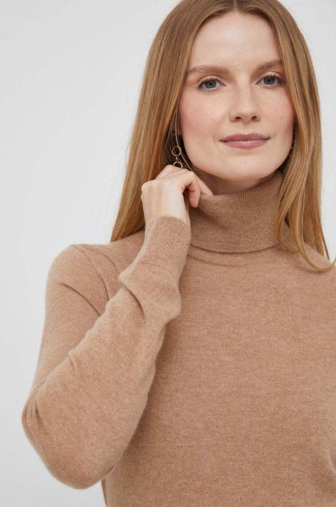 Светр з кашеміру Polo Ralph Lauren колір бежевий легкий гольф (3478071) фото 4