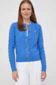 Вовняний кардиган Polo Ralph Lauren колір блакитний (3388739)