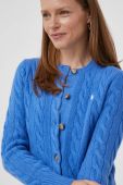 Вовняний кардиган Polo Ralph Lauren колір блакитний (3388739)