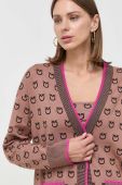 Джемпер Pinko жіночий колір коричневий