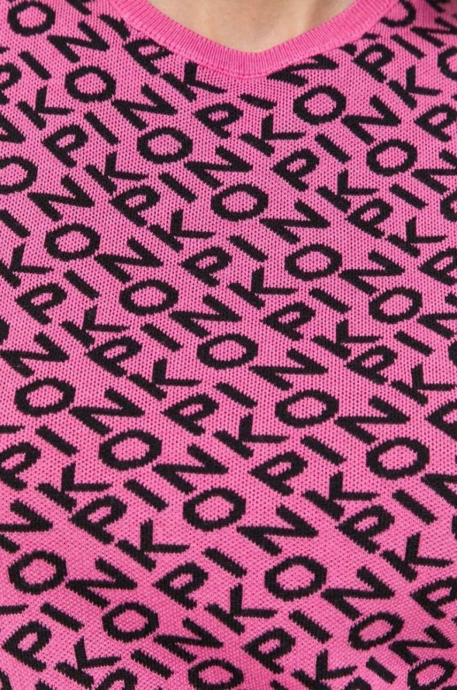 Жилетка з домішкою вовни Pinko колір фіолетовий легкий фото 5